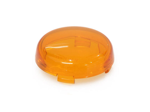 Turn Signal Lens - Amber. Fits most Big Twin & Sportster 2002up. - Bobber Daves Custom Cycles