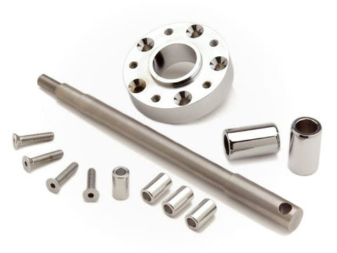 Wide Glide Conversion Hardware Kit - Chrome. Fits Sportster 2000-2007 & Dyna 2000-2003. - Bobber Daves Custom Cycles